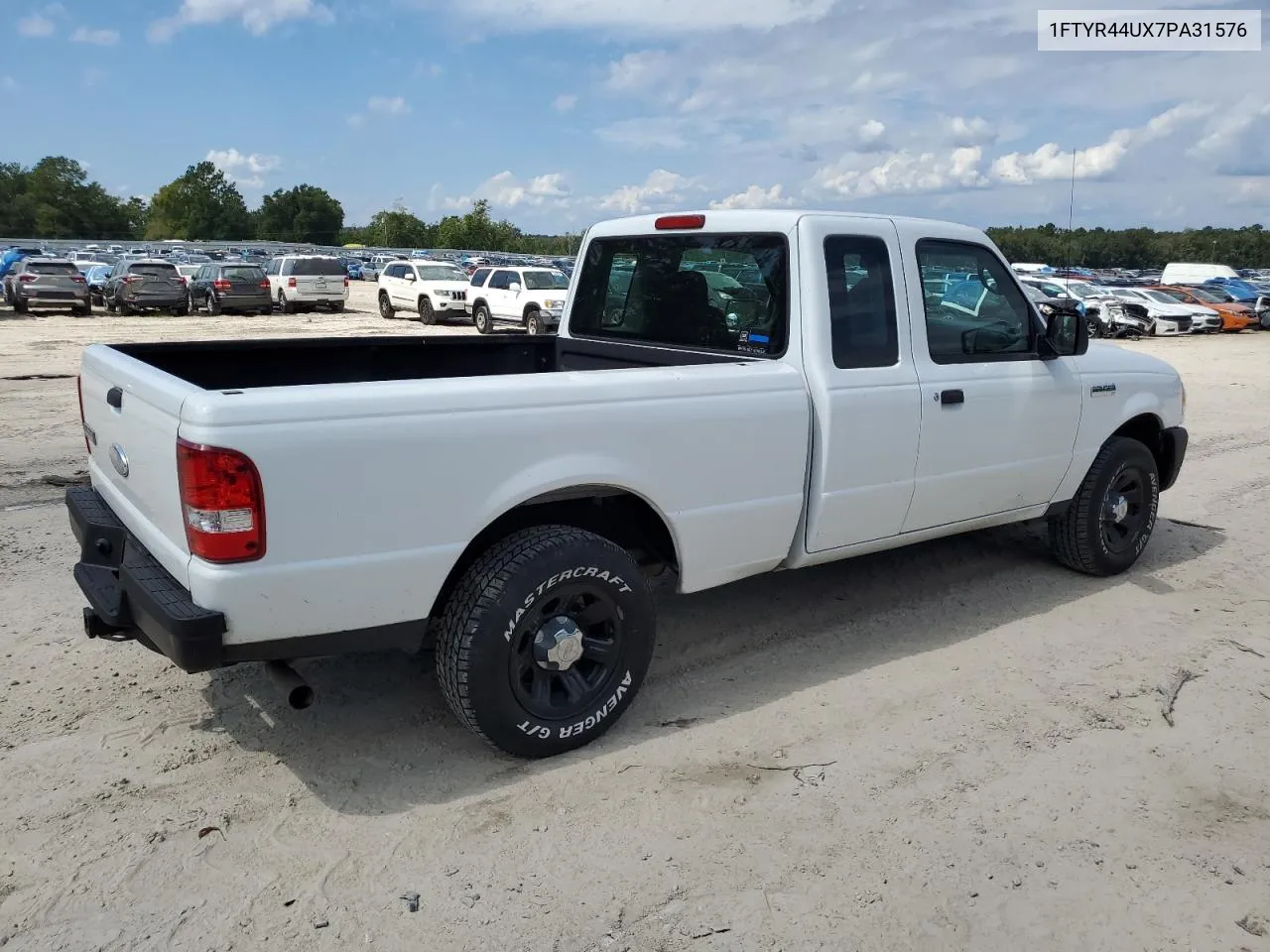 2007 Ford Ranger Super Cab VIN: 1FTYR44UX7PA31576 Lot: 74324454