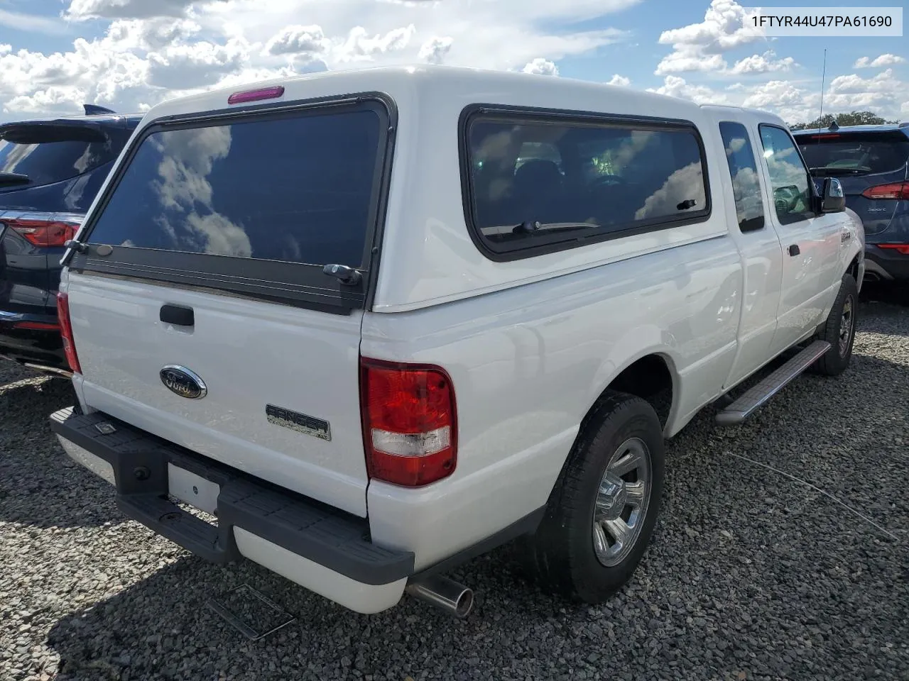 2007 Ford Ranger Super Cab VIN: 1FTYR44U47PA61690 Lot: 74739864