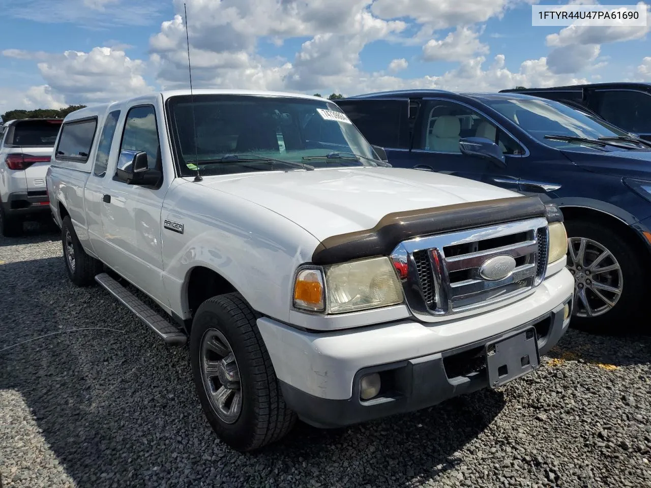 2007 Ford Ranger Super Cab VIN: 1FTYR44U47PA61690 Lot: 74739864