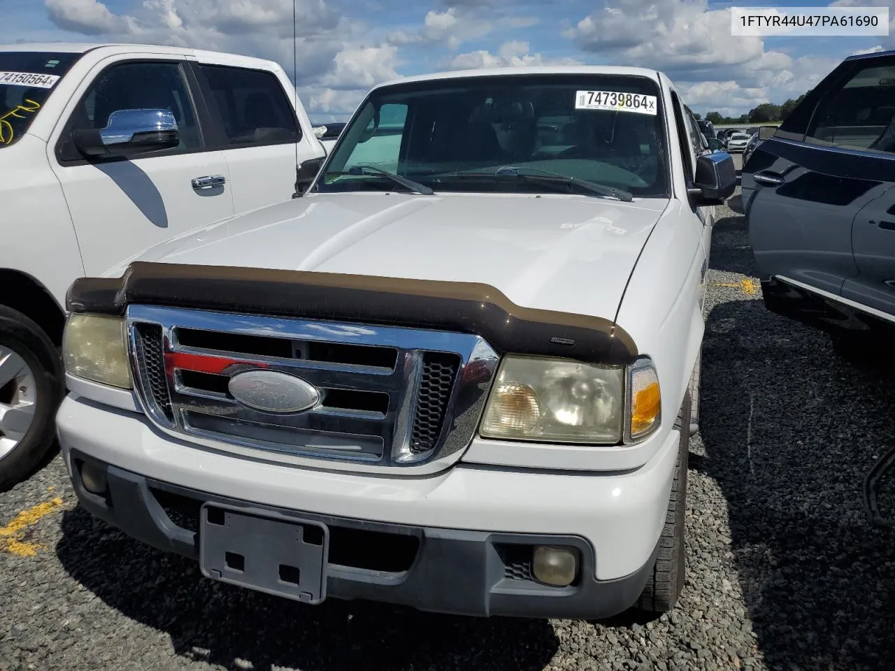 2007 Ford Ranger Super Cab VIN: 1FTYR44U47PA61690 Lot: 74739864