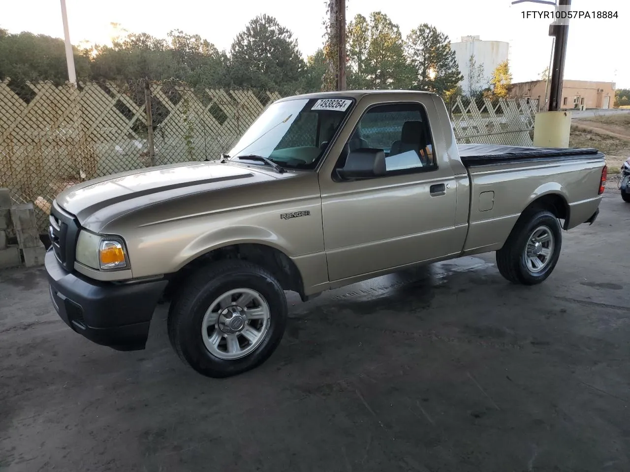 1FTYR10D57PA18884 2007 Ford Ranger