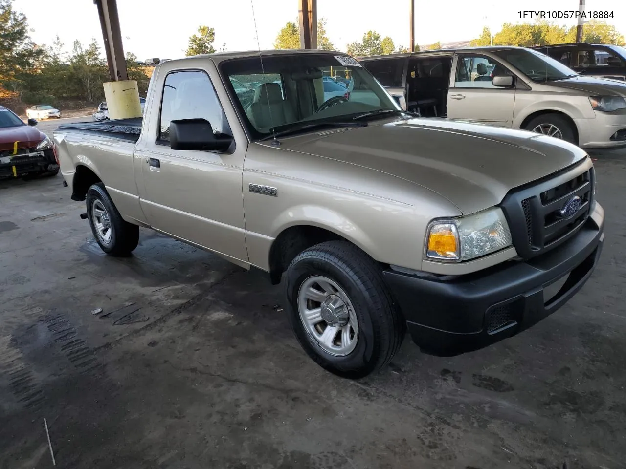 1FTYR10D57PA18884 2007 Ford Ranger