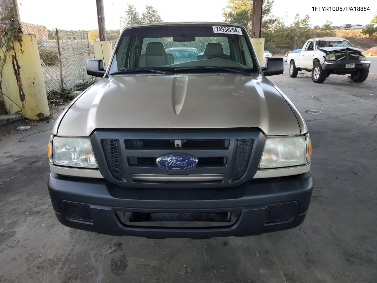 2007 Ford Ranger VIN: 1FTYR10D57PA18884 Lot: 74938264