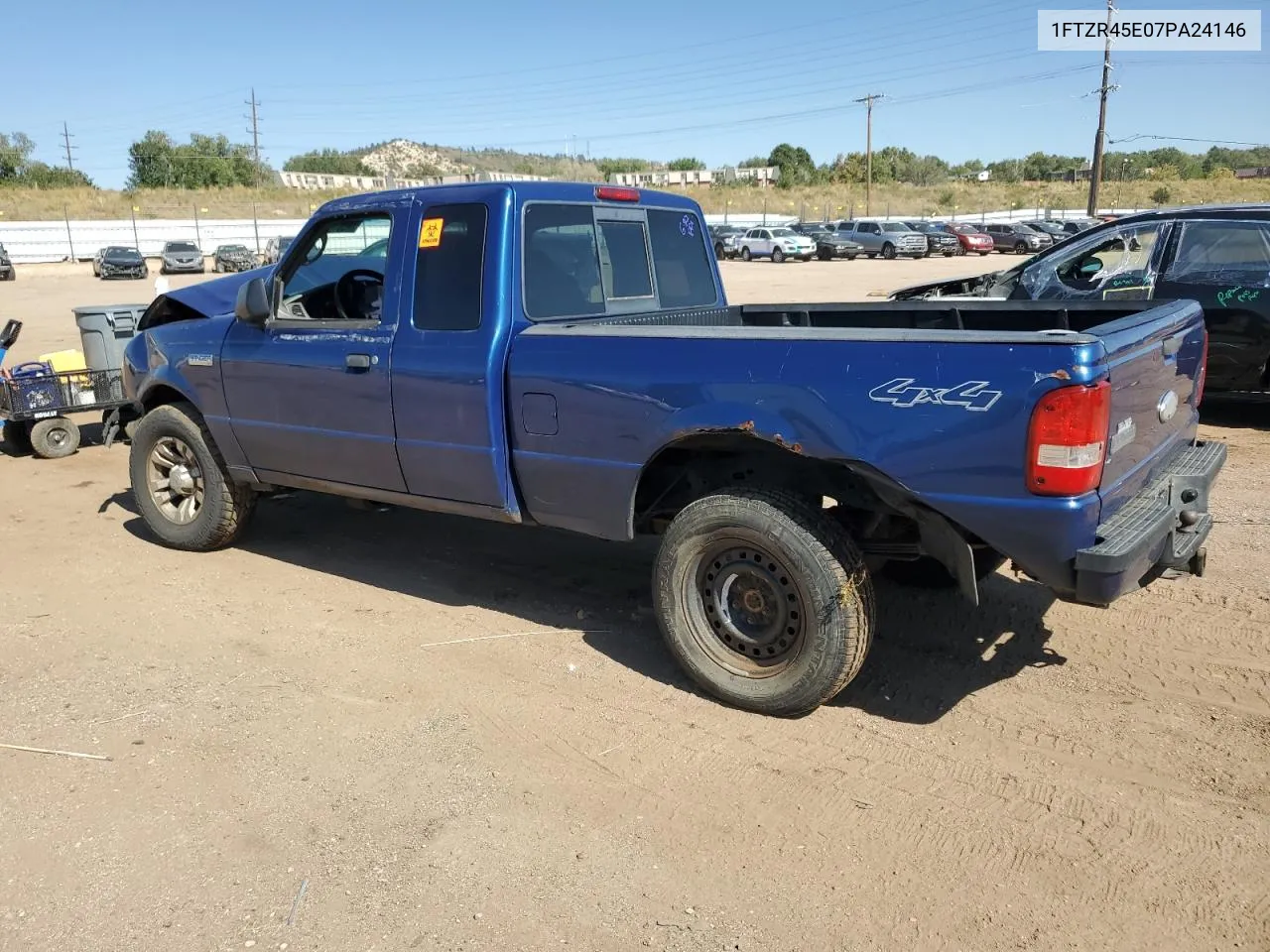 2007 Ford Ranger Super Cab VIN: 1FTZR45E07PA24146 Lot: 74981814