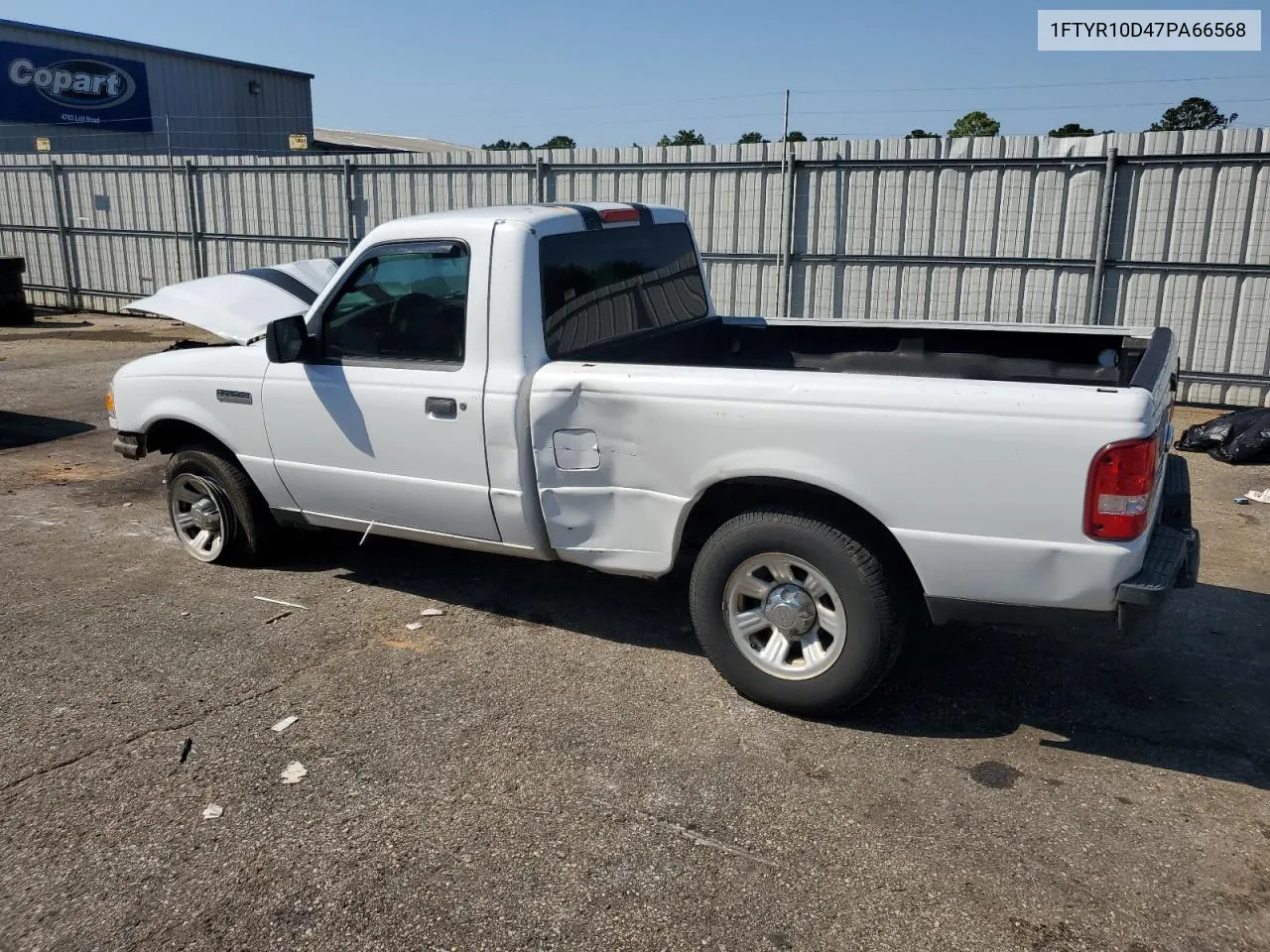 2007 Ford Ranger VIN: 1FTYR10D47PA66568 Lot: 75013234