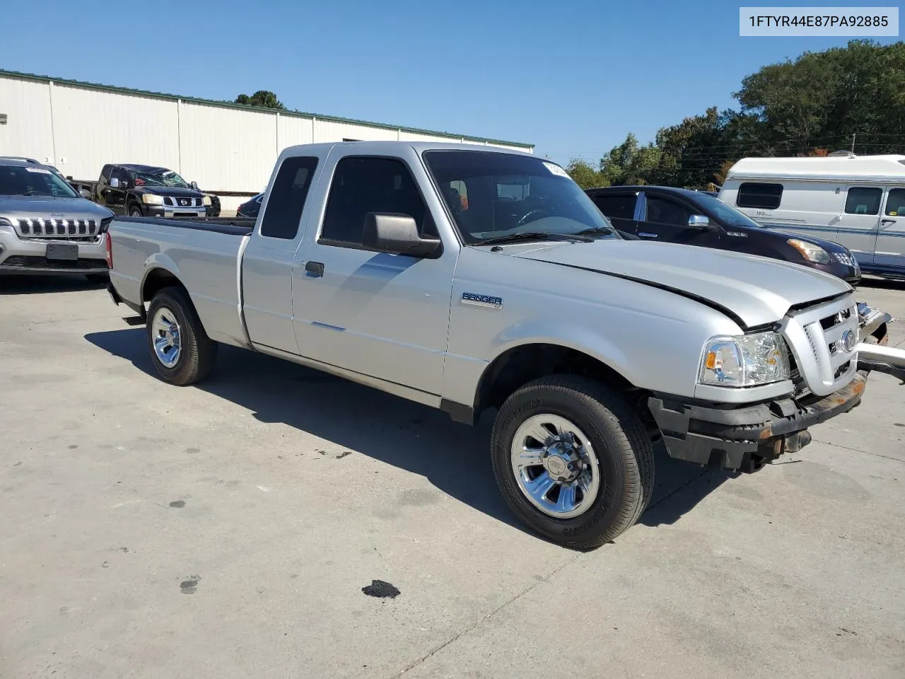 2007 Ford Ranger Super Cab VIN: 1FTYR44E87PA92885 Lot: 75245354