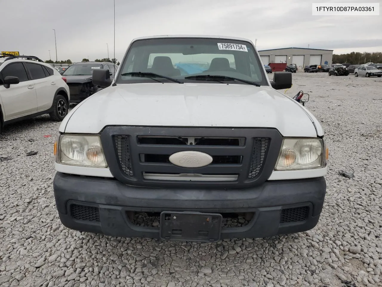 1FTYR10D87PA03361 2007 Ford Ranger