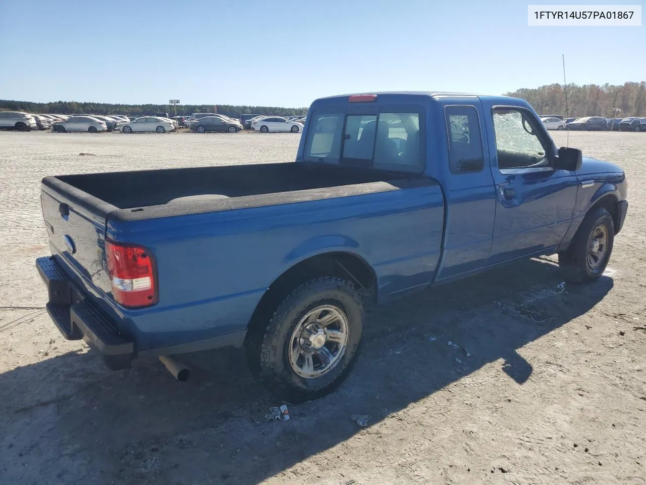 2007 Ford Ranger Super Cab VIN: 1FTYR14U57PA01867 Lot: 76156494