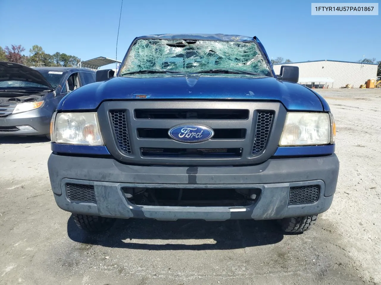 2007 Ford Ranger Super Cab VIN: 1FTYR14U57PA01867 Lot: 76156494