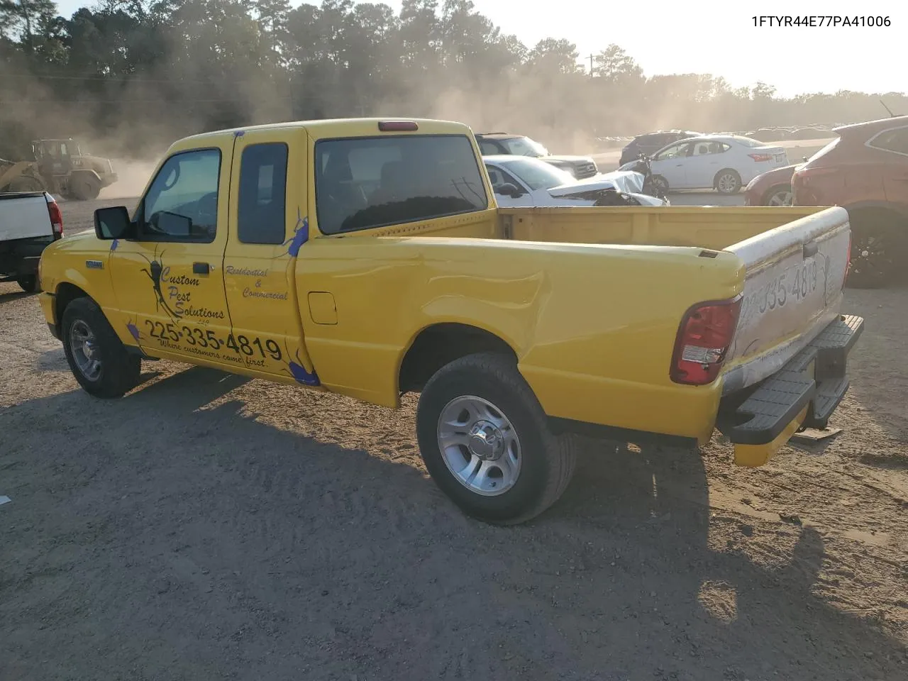 2007 Ford Ranger Super Cab VIN: 1FTYR44E77PA41006 Lot: 76359244