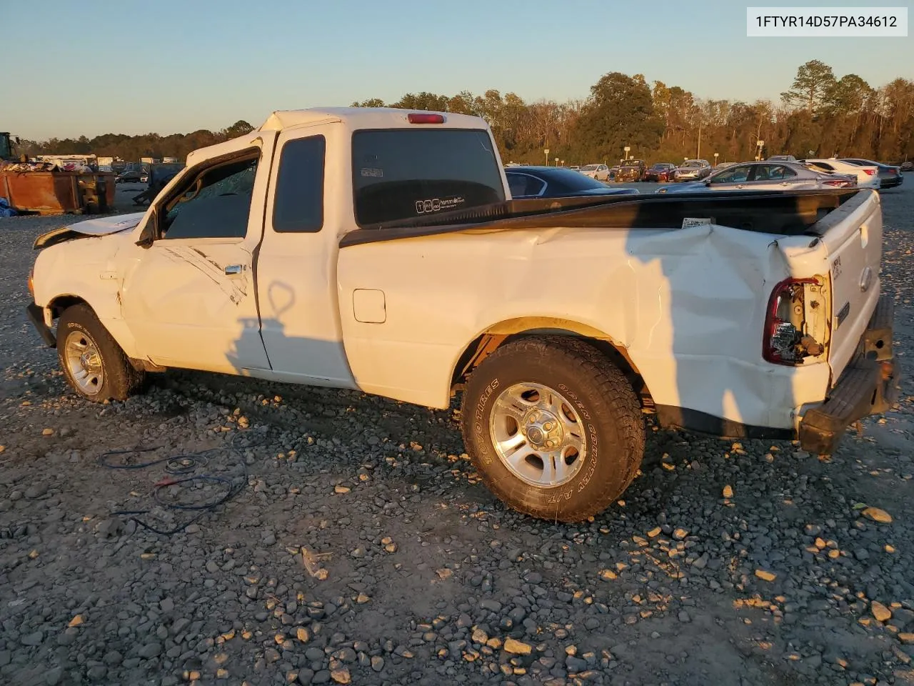 2007 Ford Ranger Super Cab VIN: 1FTYR14D57PA34612 Lot: 76747564