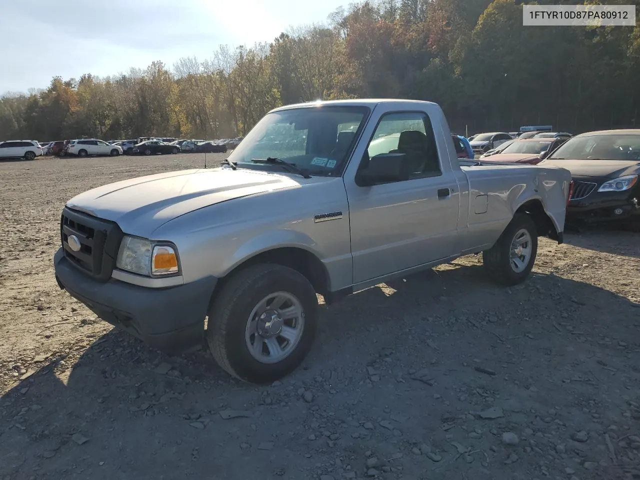 2007 Ford Ranger VIN: 1FTYR10D87PA80912 Lot: 76773434