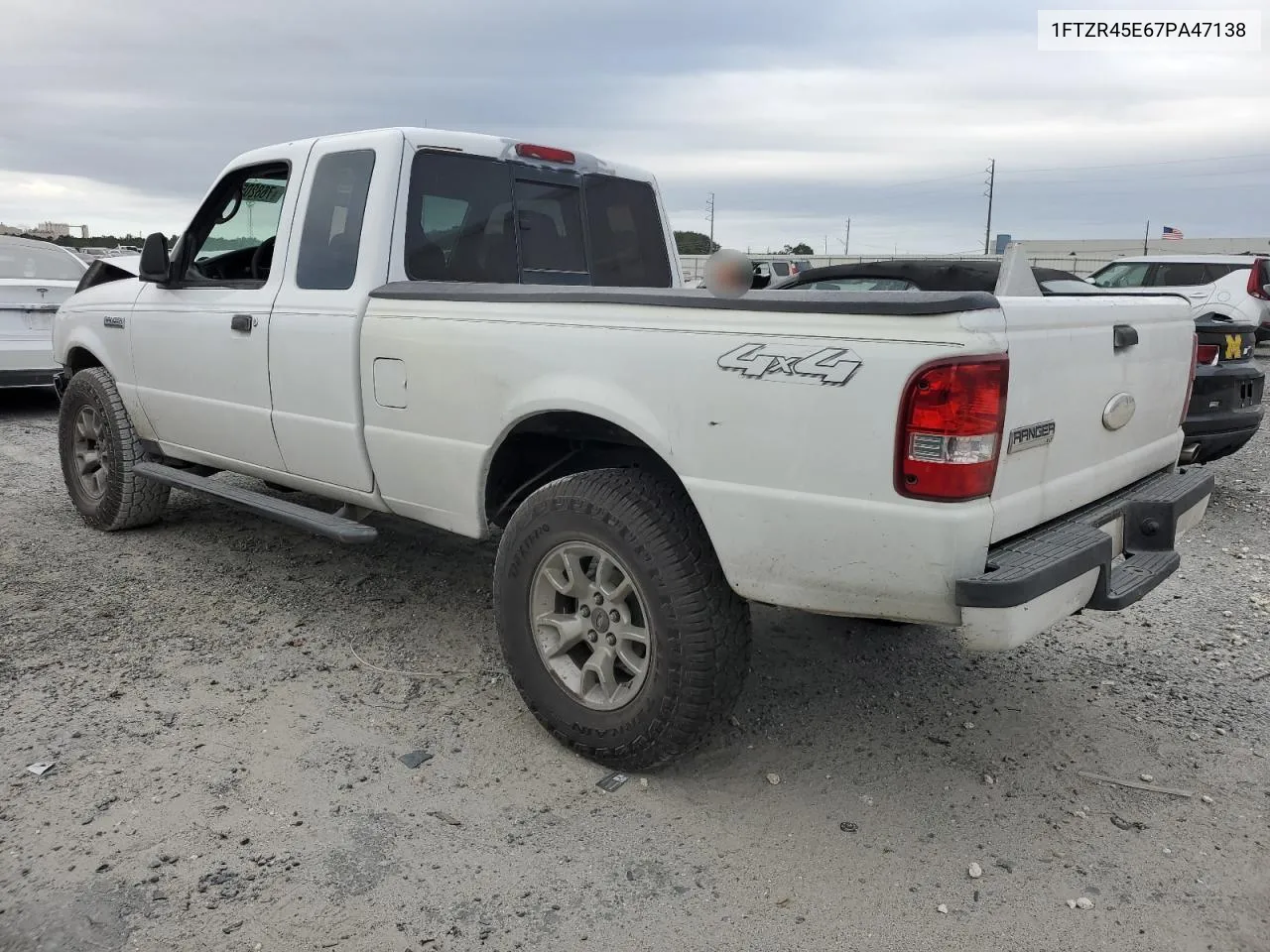 2007 Ford Ranger Super Cab VIN: 1FTZR45E67PA47138 Lot: 76820514