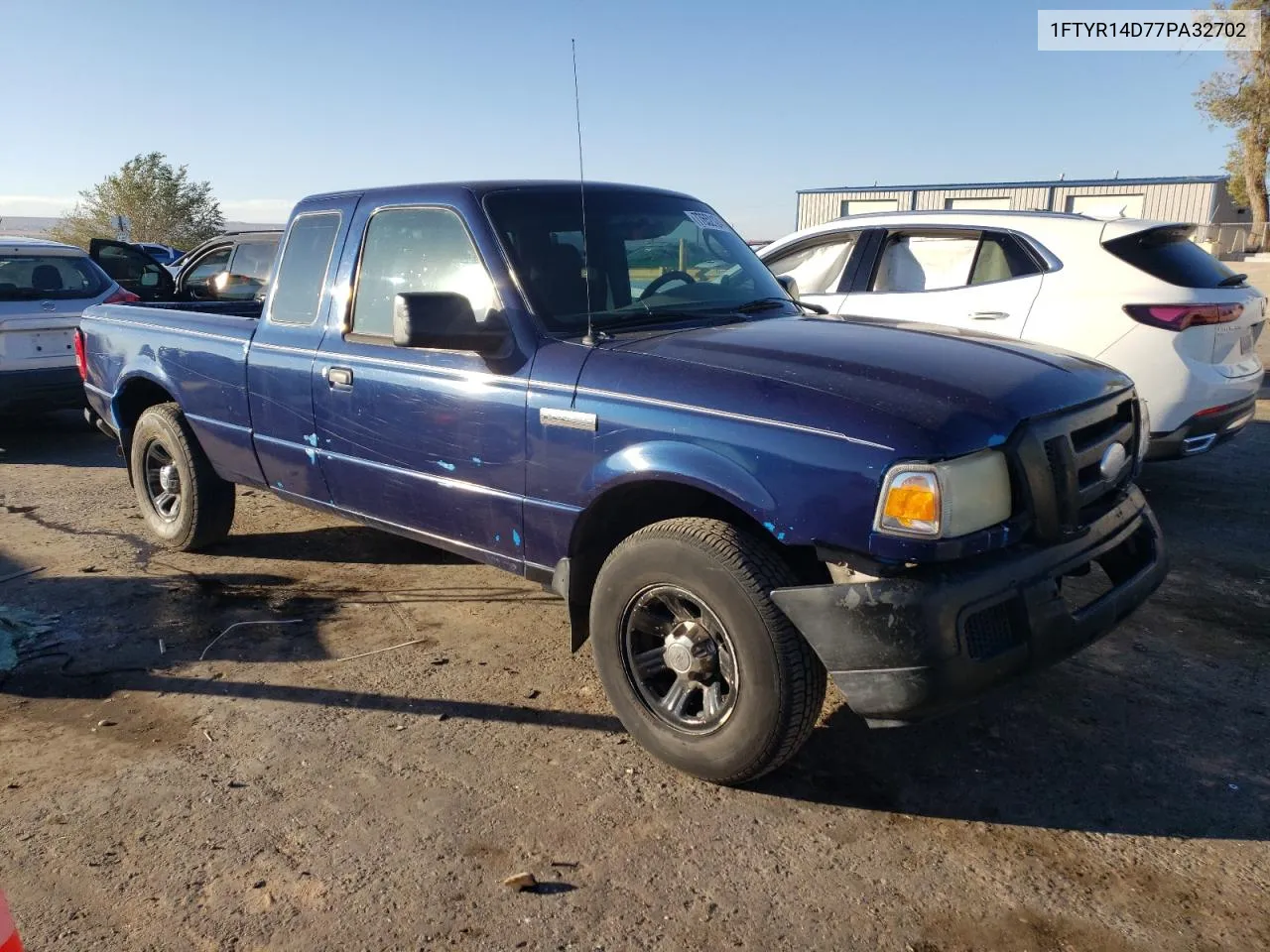 2007 Ford Ranger Super Cab VIN: 1FTYR14D77PA32702 Lot: 77652124