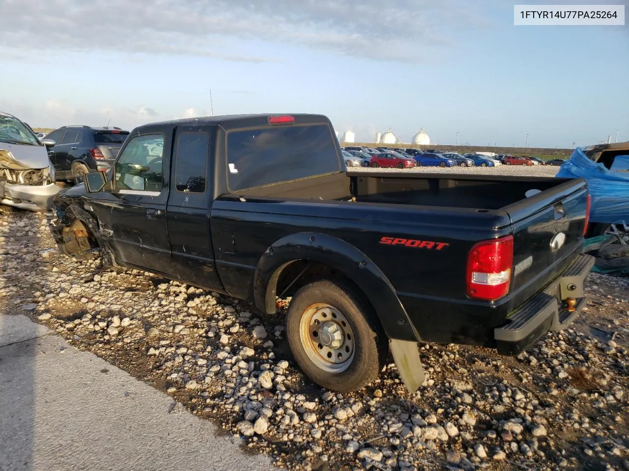 2007 Ford Ranger Super Cab VIN: 1FTYR14U77PA25264 Lot: 78435324