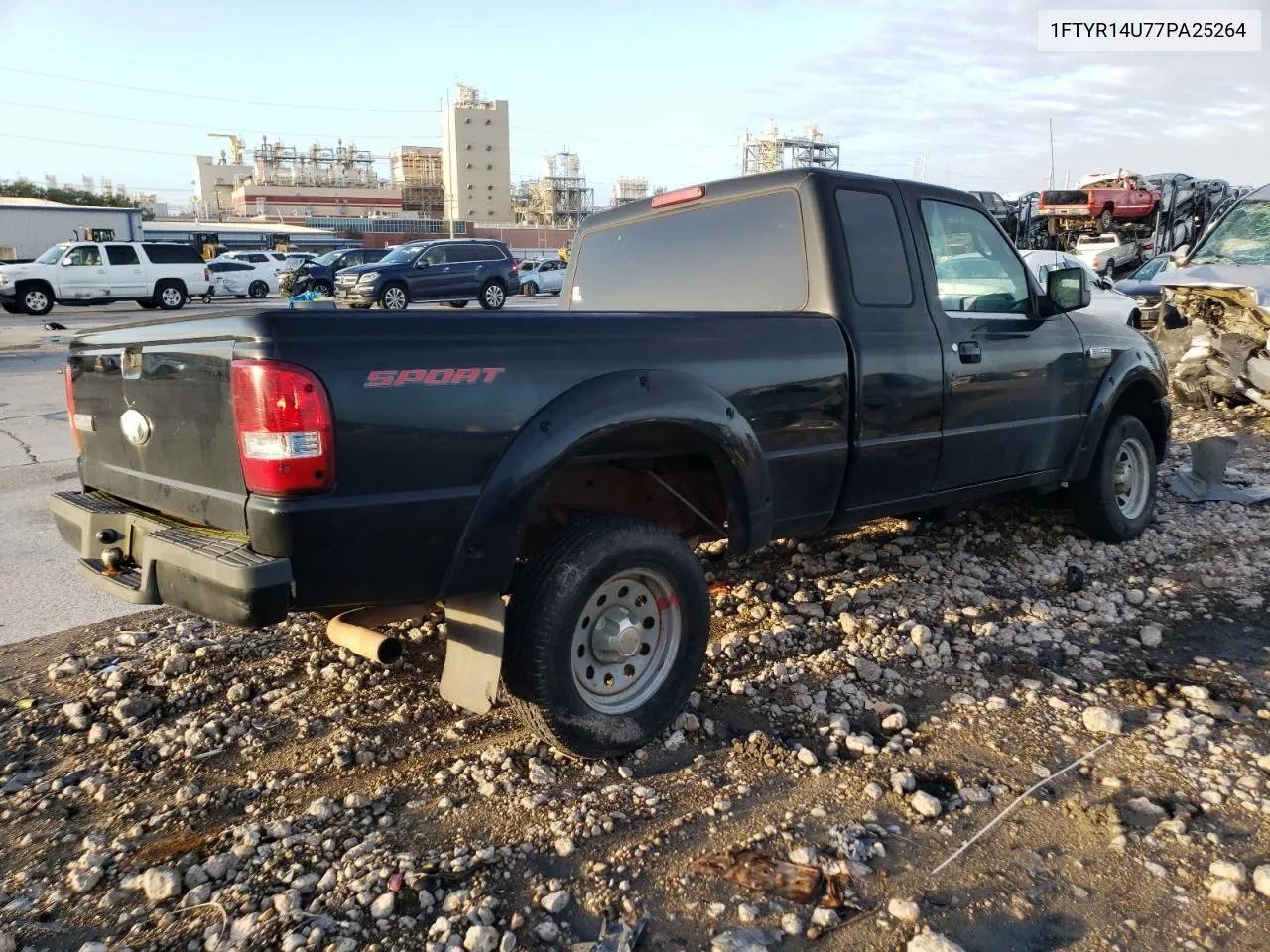 2007 Ford Ranger Super Cab VIN: 1FTYR14U77PA25264 Lot: 78435324