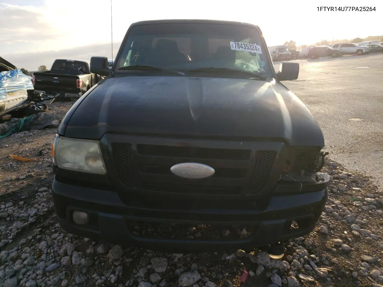 2007 Ford Ranger Super Cab VIN: 1FTYR14U77PA25264 Lot: 78435324