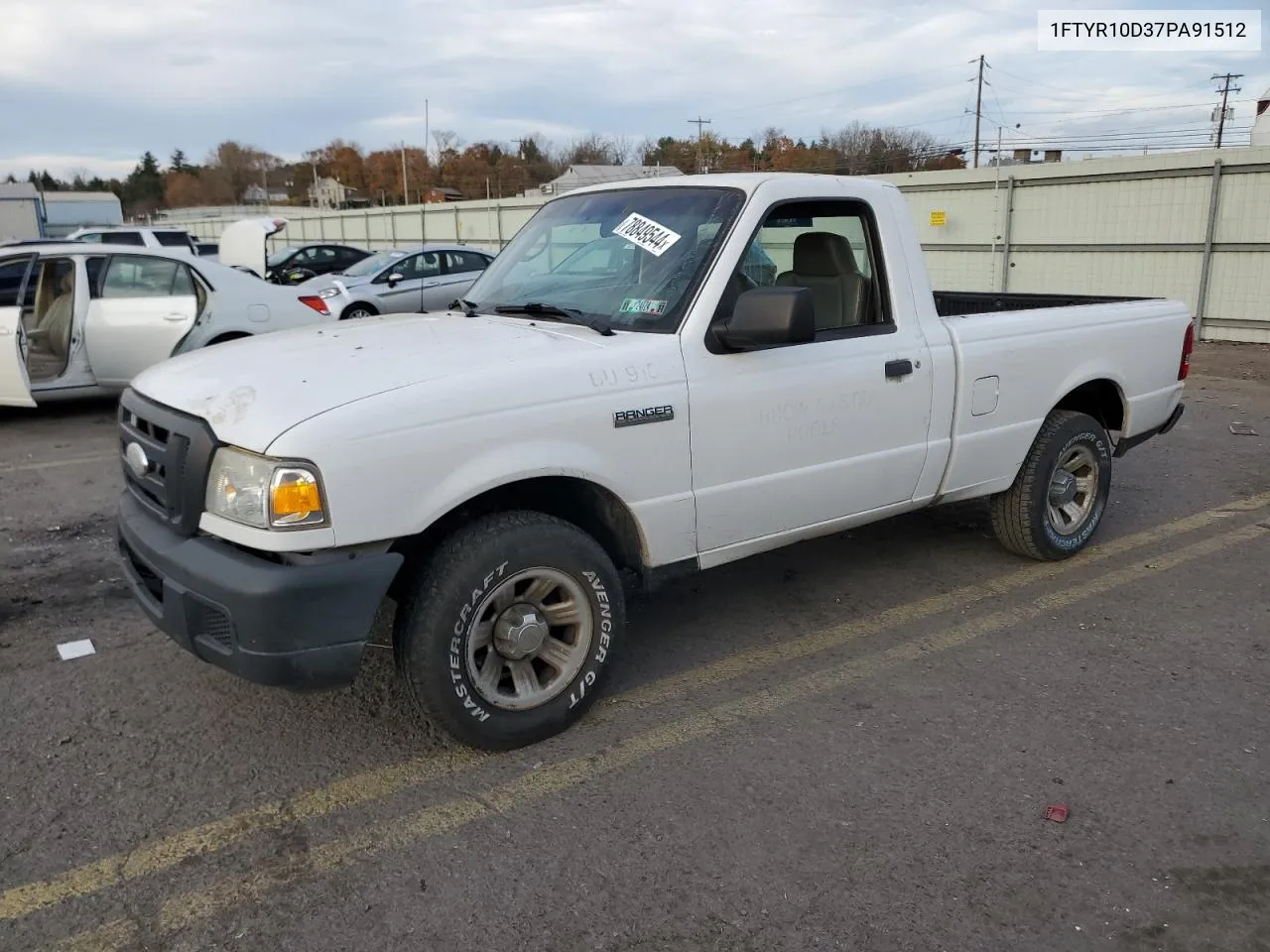 2007 Ford Ranger VIN: 1FTYR10D37PA91512 Lot: 78849544