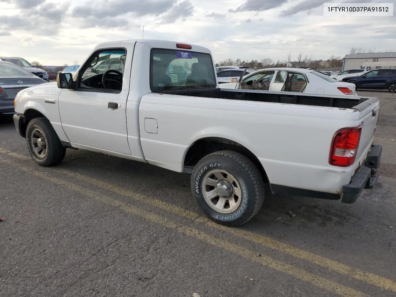 2007 Ford Ranger VIN: 1FTYR10D37PA91512 Lot: 78849544