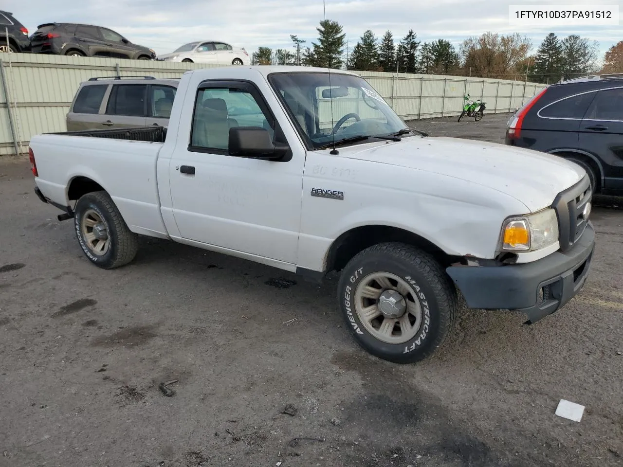 2007 Ford Ranger VIN: 1FTYR10D37PA91512 Lot: 78849544