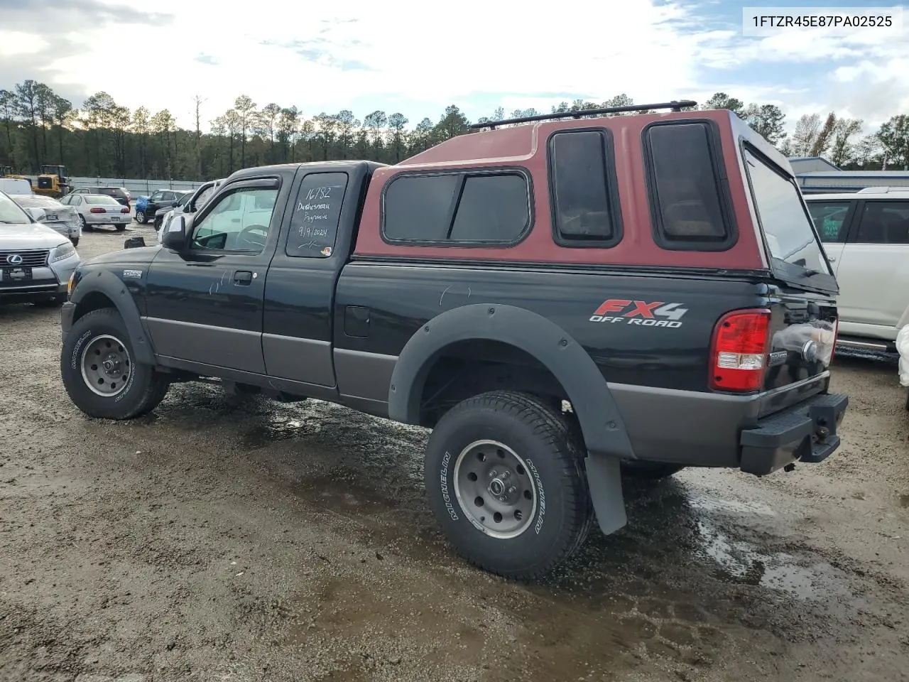 2007 Ford Ranger Super Cab VIN: 1FTZR45E87PA02525 Lot: 79403124