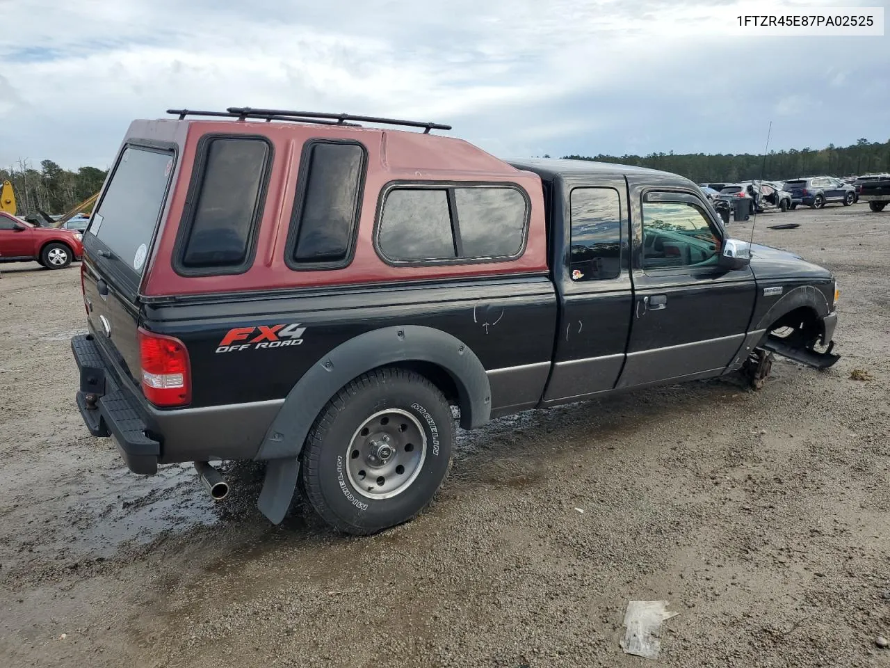 2007 Ford Ranger Super Cab VIN: 1FTZR45E87PA02525 Lot: 79403124