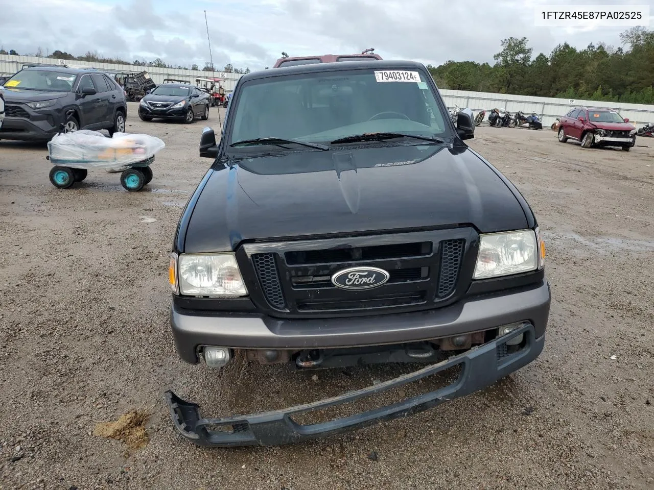 2007 Ford Ranger Super Cab VIN: 1FTZR45E87PA02525 Lot: 79403124