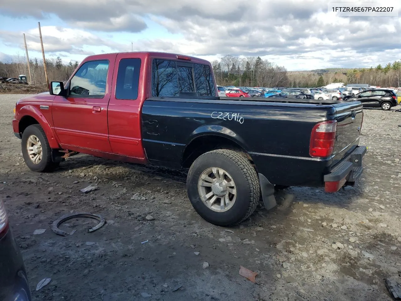 2007 Ford Ranger Super Cab VIN: 1FTZR45E67PA22207 Lot: 79952914