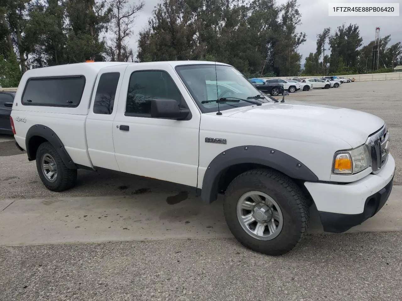 2008 Ford Ranger Super Cab VIN: 1FTZR45E88PB06420 Lot: 52535994