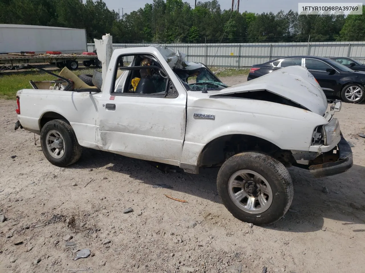 2008 Ford Ranger VIN: 1FTYR10D98PA39769 Lot: 52945264