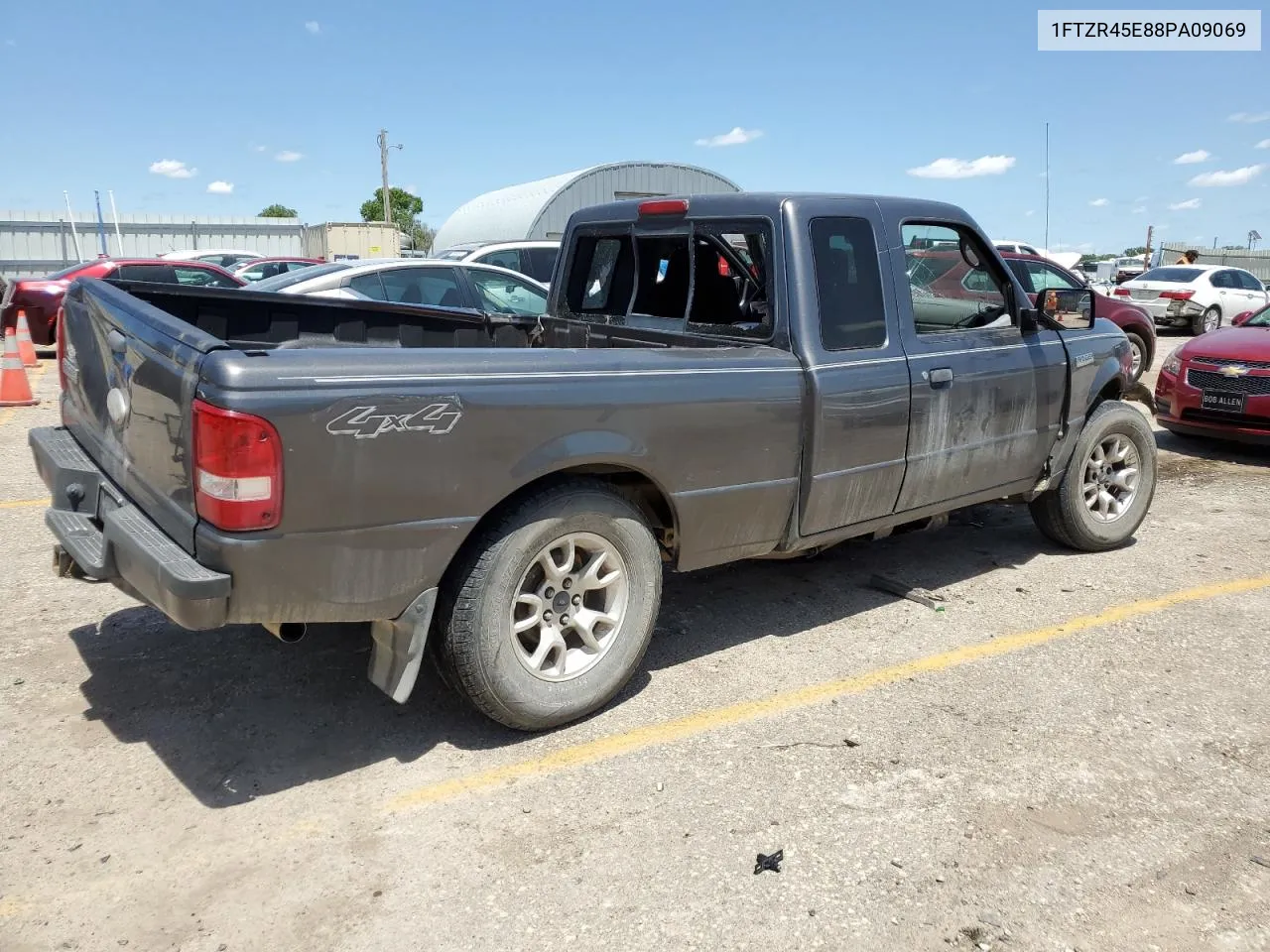 2008 Ford Ranger Super Cab VIN: 1FTZR45E88PA09069 Lot: 55813394