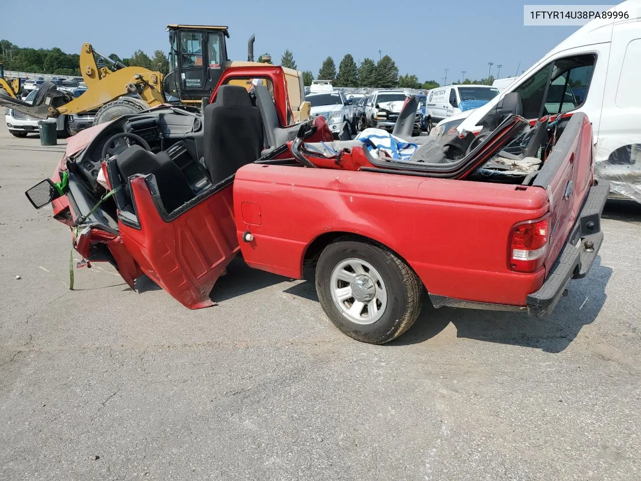 2008 Ford Ranger Super Cab VIN: 1FTYR14U38PA89996 Lot: 58526104