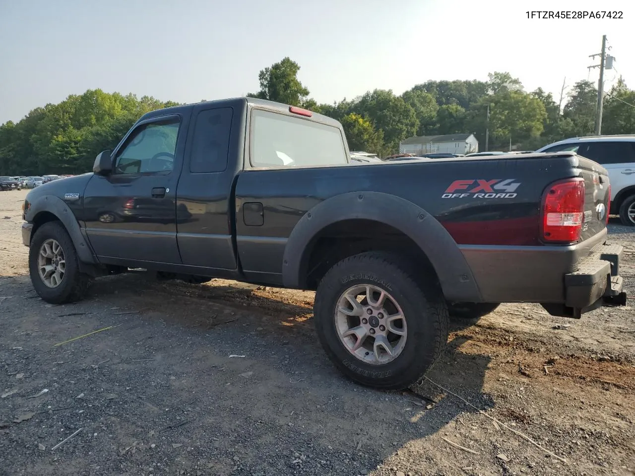 2008 Ford Ranger Super Cab VIN: 1FTZR45E28PA67422 Lot: 66013184