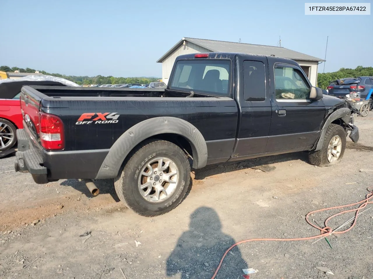 1FTZR45E28PA67422 2008 Ford Ranger Super Cab