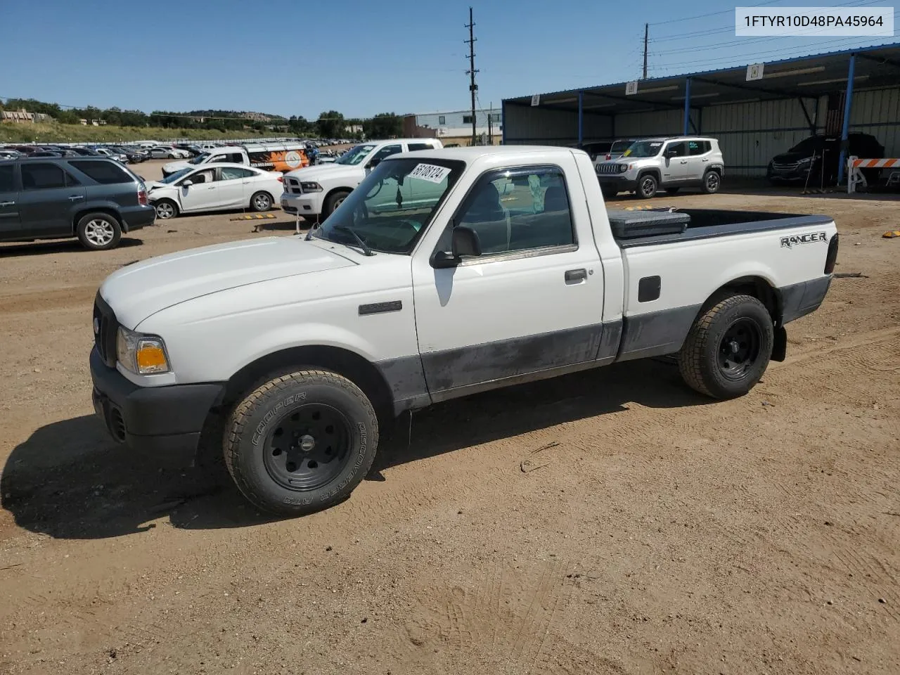 2008 Ford Ranger VIN: 1FTYR10D48PA45964 Lot: 66108124