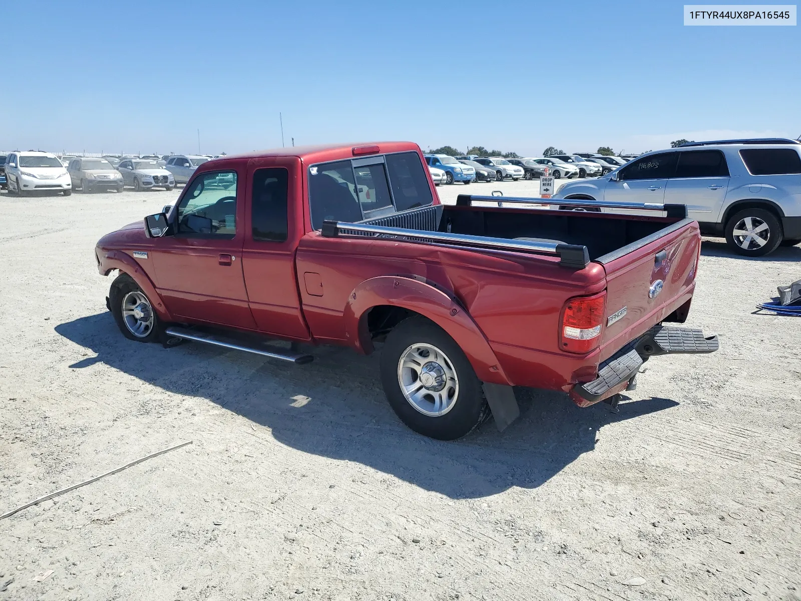 2008 Ford Ranger Super Cab VIN: 1FTYR44UX8PA16545 Lot: 66628194