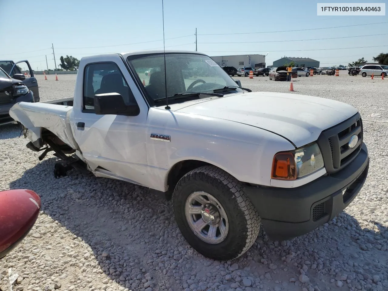 2008 Ford Ranger VIN: 1FTYR10D18PA40463 Lot: 67853234