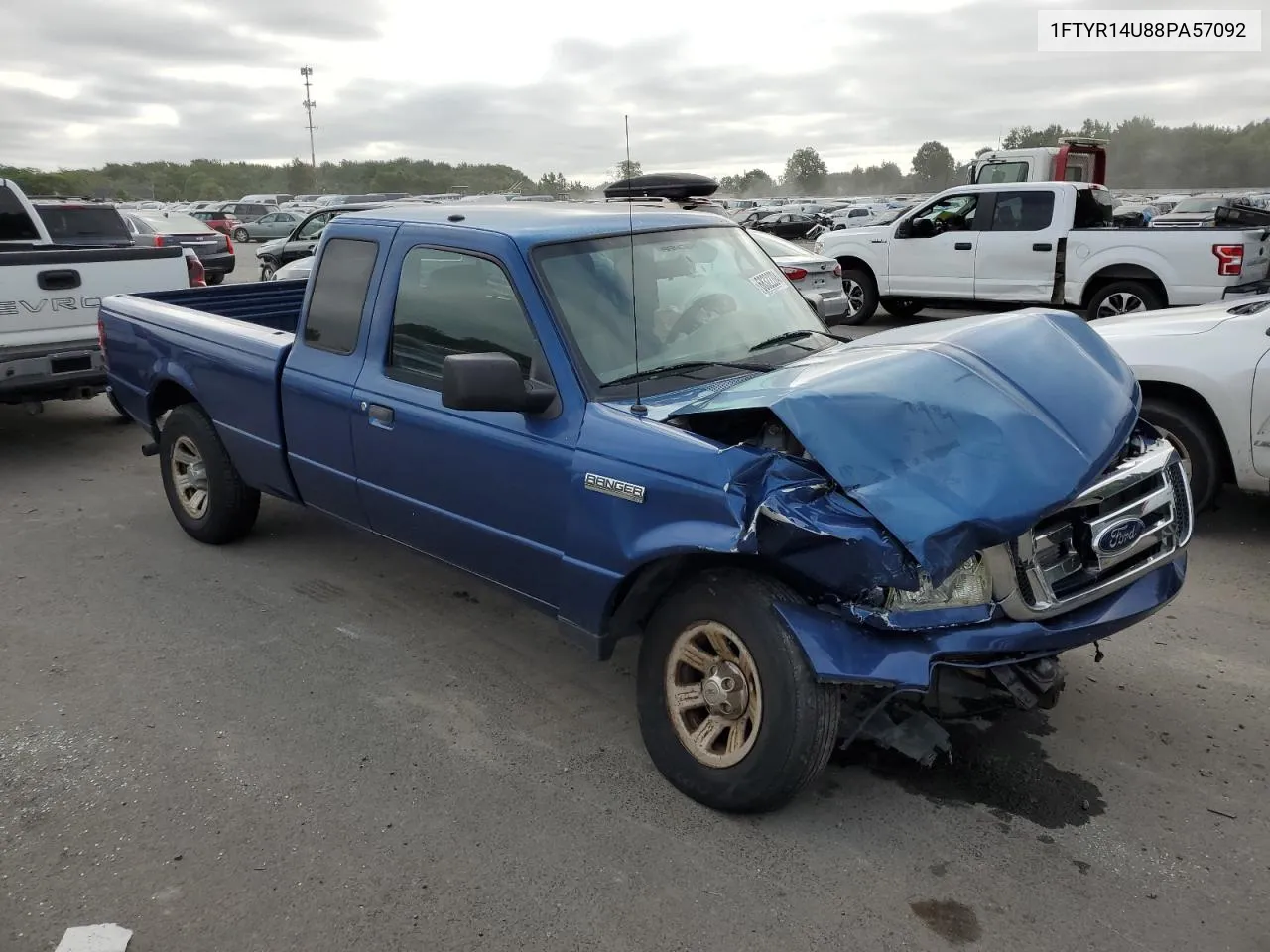 2008 Ford Ranger Super Cab VIN: 1FTYR14U88PA57092 Lot: 68322204