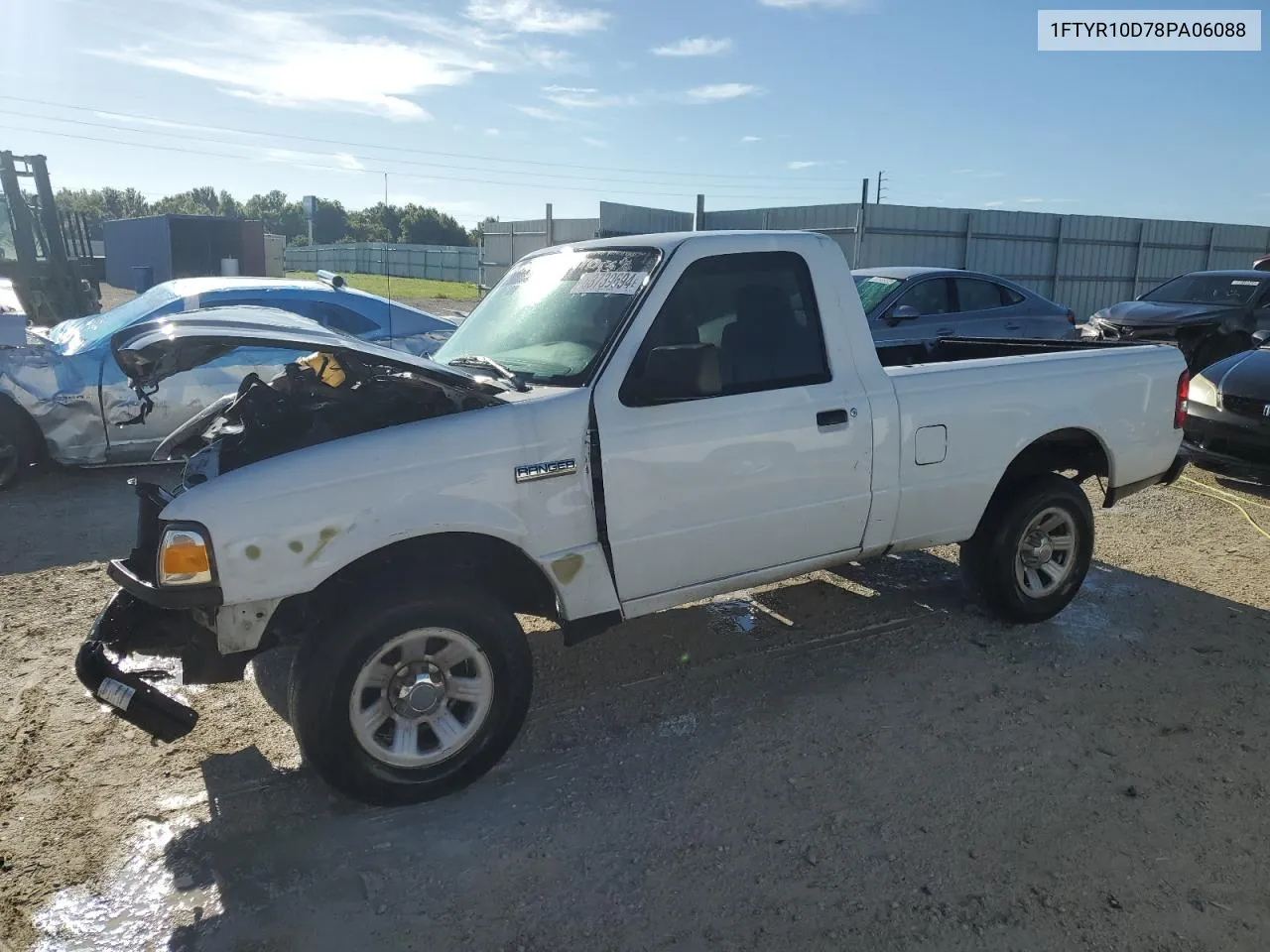 2008 Ford Ranger VIN: 1FTYR10D78PA06088 Lot: 68739694