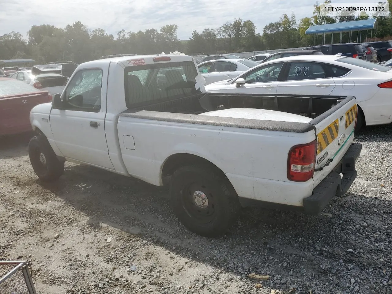 2008 Ford Ranger VIN: 1FTYR10D98PA13172 Lot: 69998974