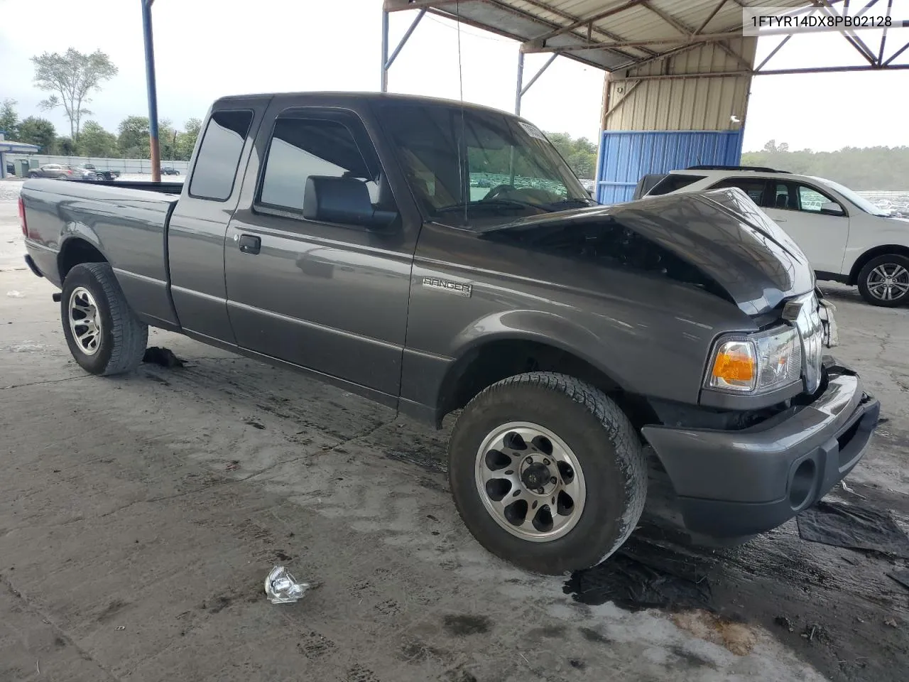 2008 Ford Ranger Super Cab VIN: 1FTYR14DX8PB02128 Lot: 70653224