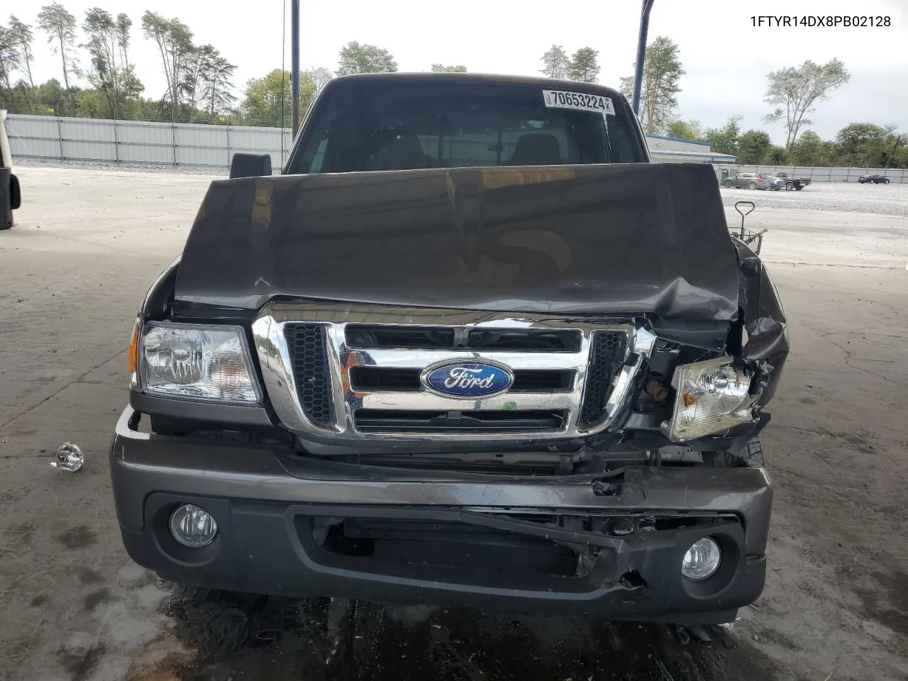 2008 Ford Ranger Super Cab VIN: 1FTYR14DX8PB02128 Lot: 70653224