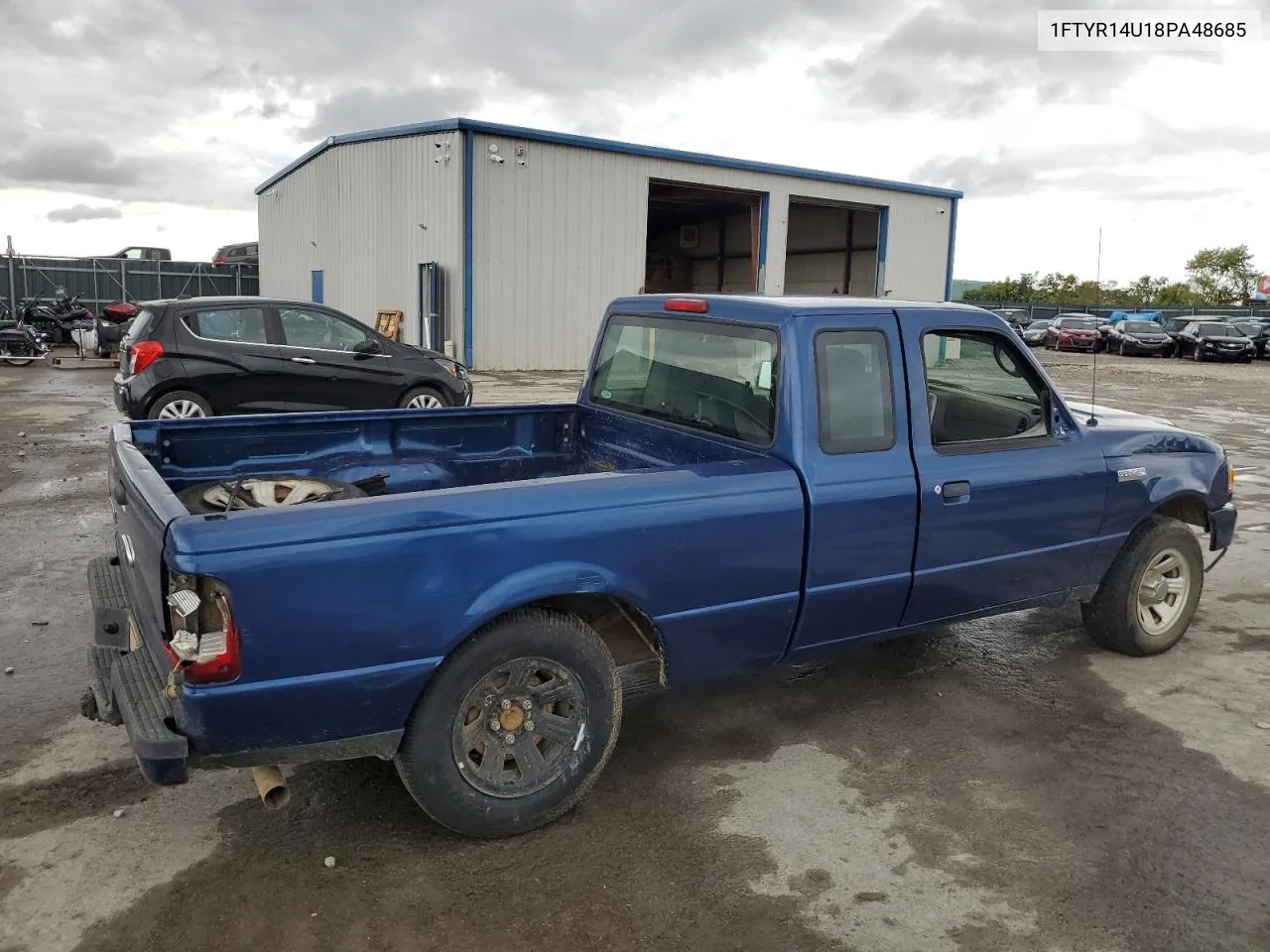 2008 Ford Ranger Super Cab VIN: 1FTYR14U18PA48685 Lot: 71362934