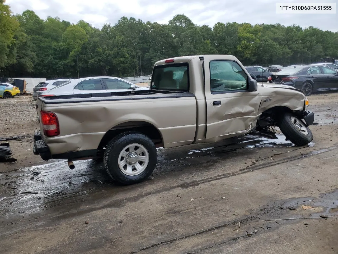 2008 Ford Ranger VIN: 1FTYR10D68PA51555 Lot: 71469144