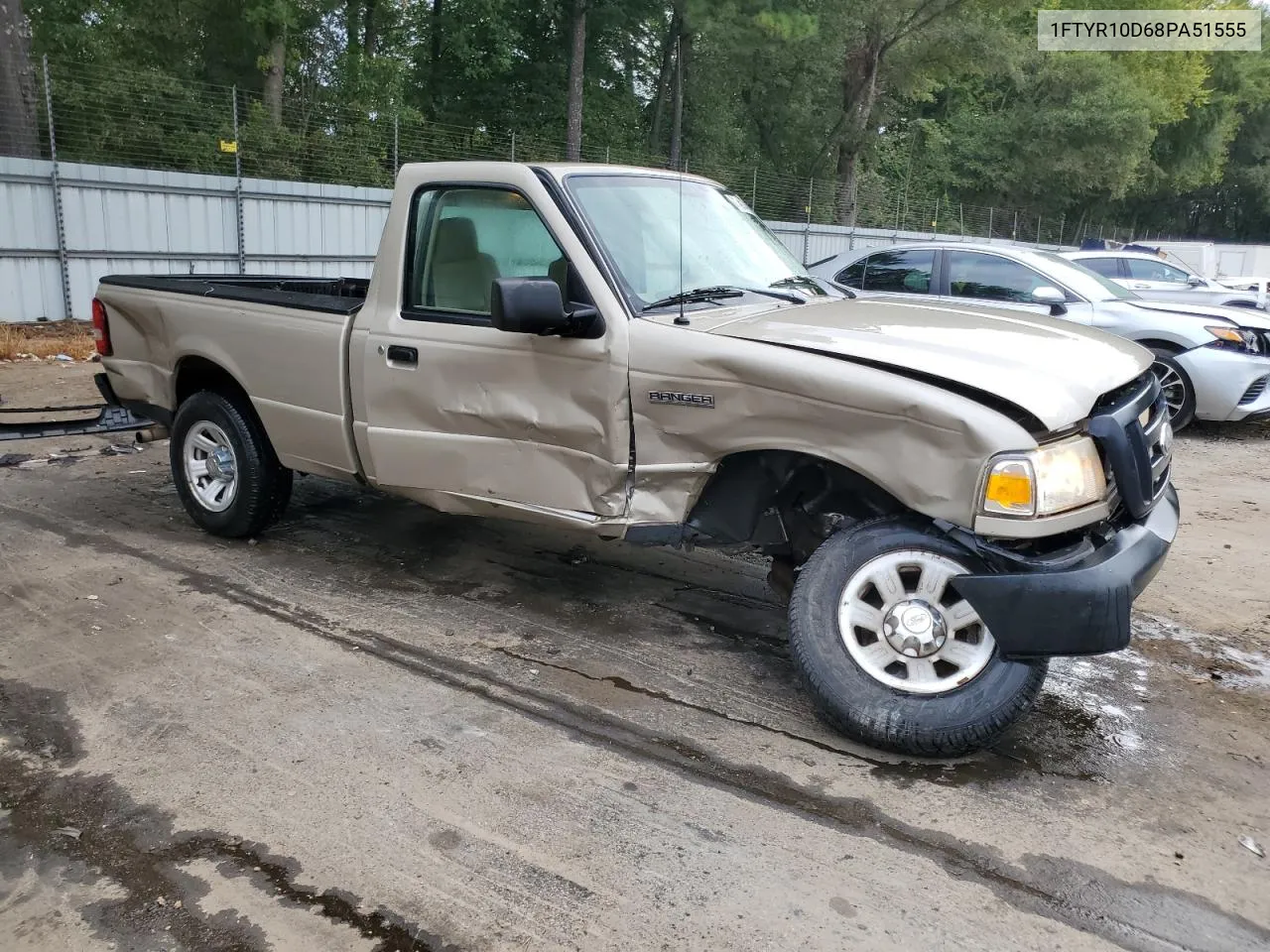 2008 Ford Ranger VIN: 1FTYR10D68PA51555 Lot: 71469144