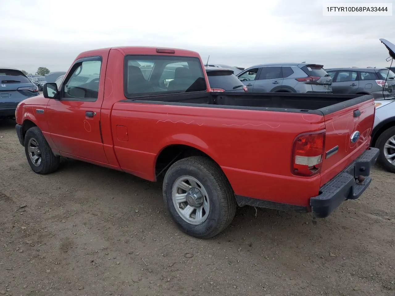 2008 Ford Ranger VIN: 1FTYR10D68PA33444 Lot: 72146554