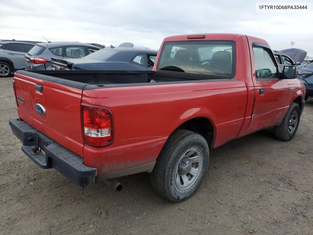 2008 Ford Ranger VIN: 1FTYR10D68PA33444 Lot: 72146554