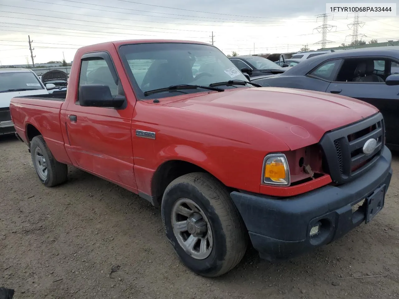 2008 Ford Ranger VIN: 1FTYR10D68PA33444 Lot: 72146554