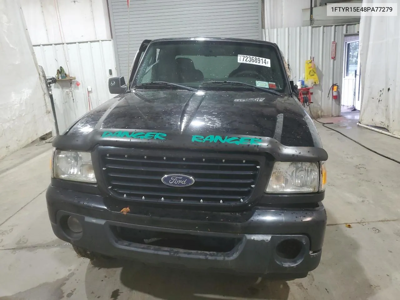 2008 Ford Ranger Super Cab VIN: 1FTYR15E48PA77279 Lot: 72368914