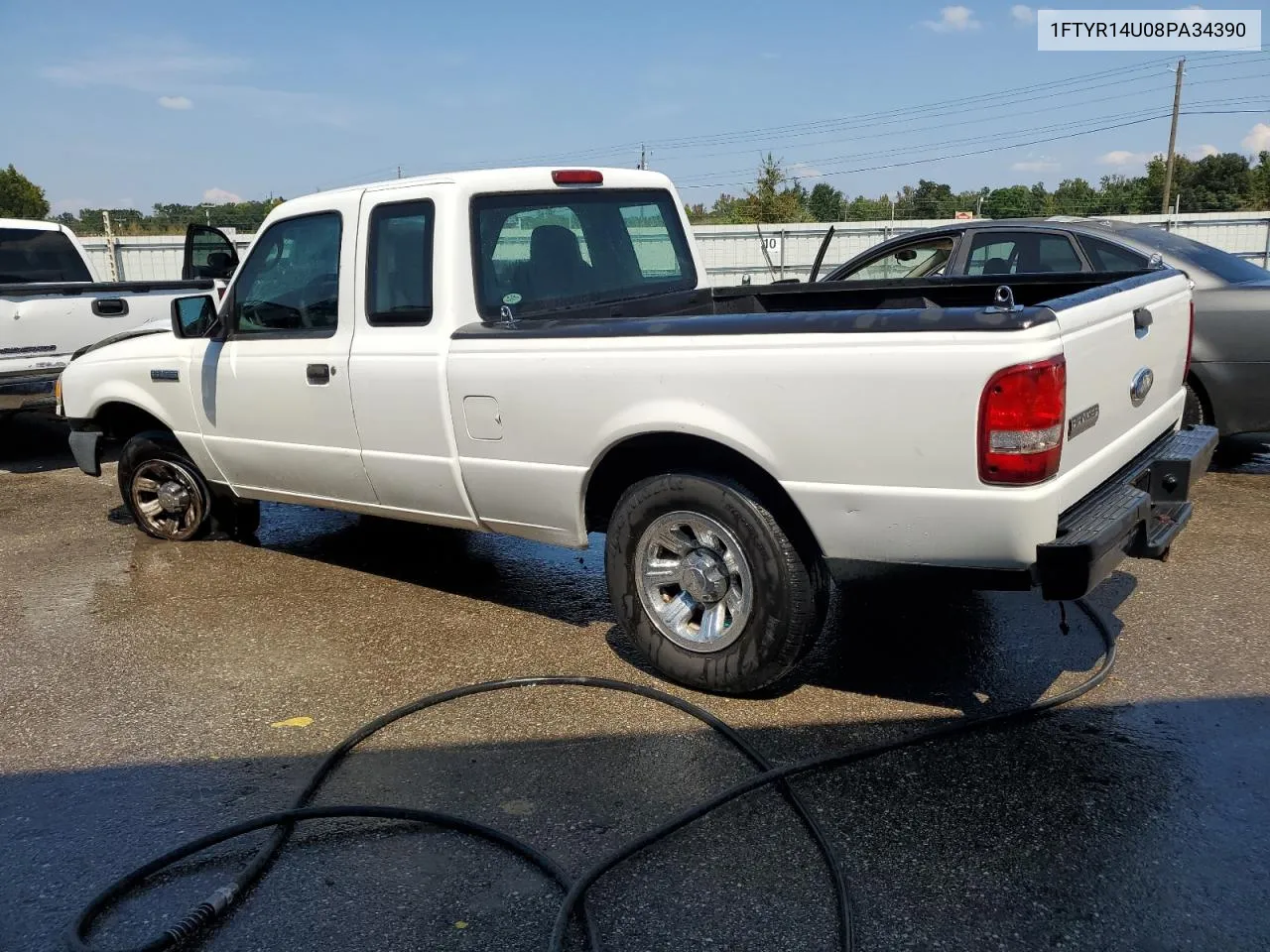 2008 Ford Ranger Super Cab VIN: 1FTYR14U08PA34390 Lot: 72636254